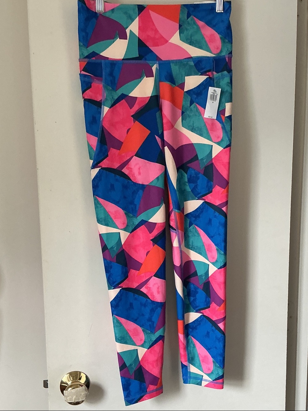 OLD NAVY Women’s Multicolor Geometric Print Leggings